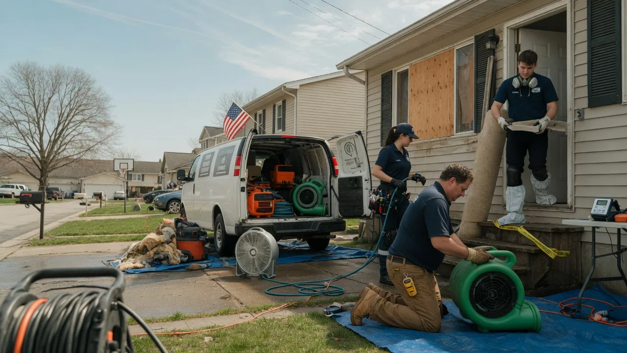 Water Damage Restoration in Palmyra, IN near me